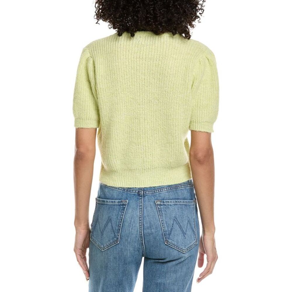Anna Kay Womens  Letianita Cardigan, Green - Picture 2 of 3